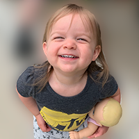 Image of little girl smiling