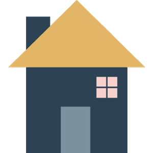 What a Colorful House logo