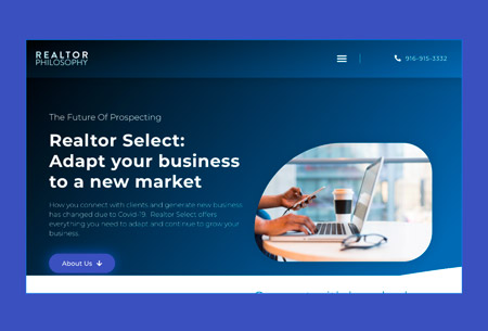 Realtor Select website project