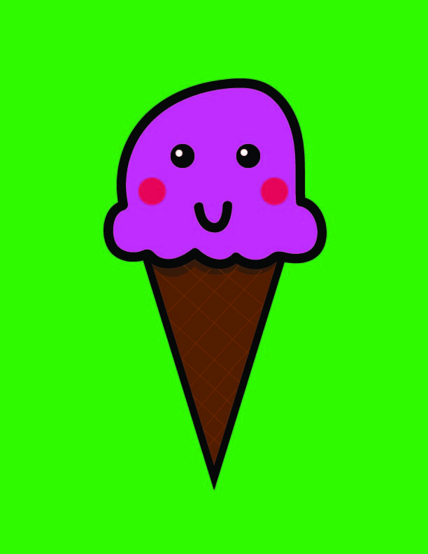 illustration of ice cream