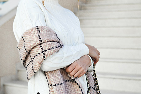 Pammella Wool-Cashmere Scarf