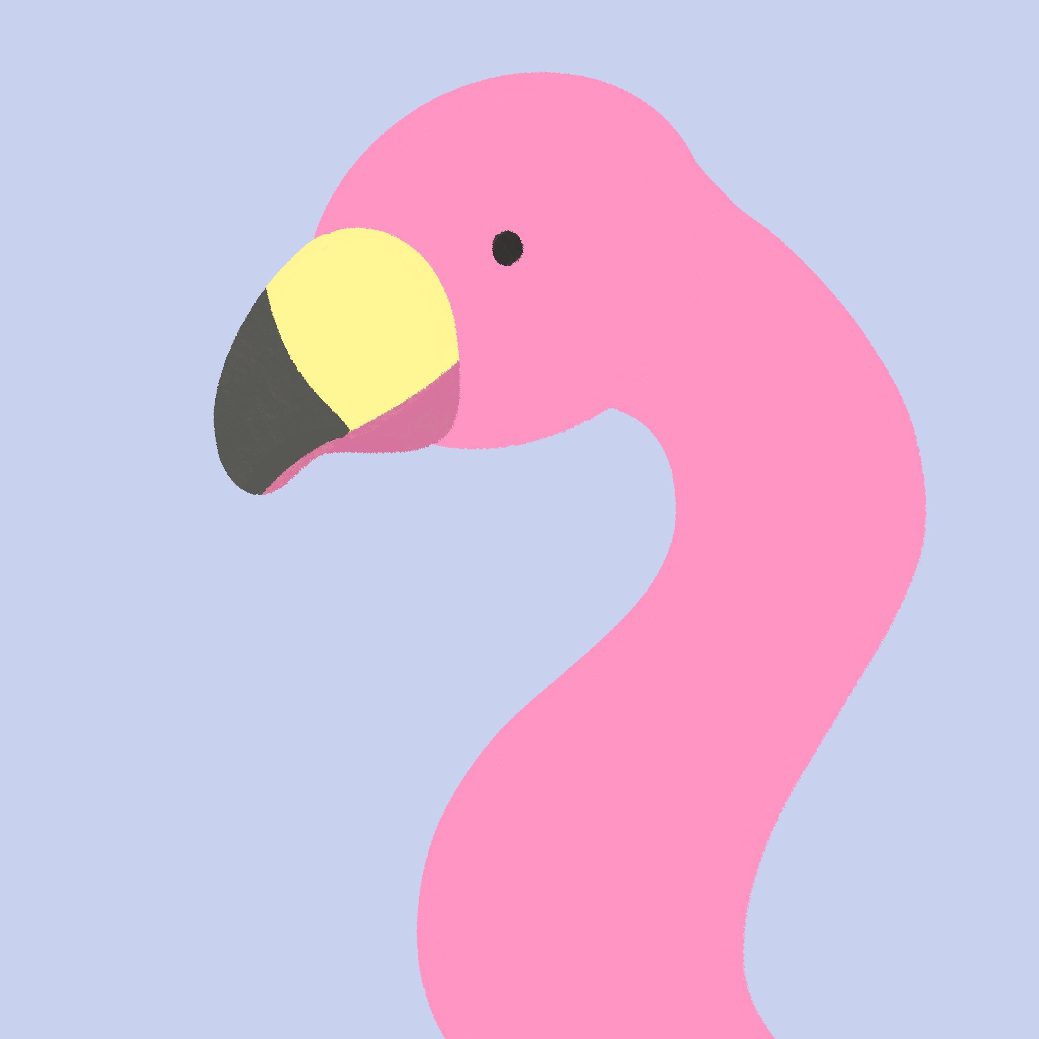 pink flamingo lawn ornament