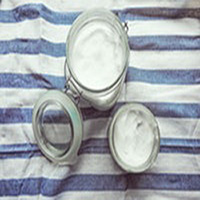 coconut body butter in jar