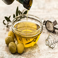 bowl of essential oil