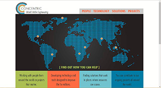 concentric geographic site