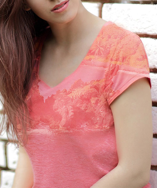 Pink shirt