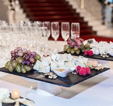 Close up bridal board