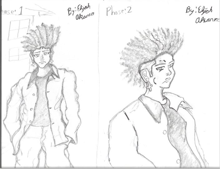 young man look to the distance