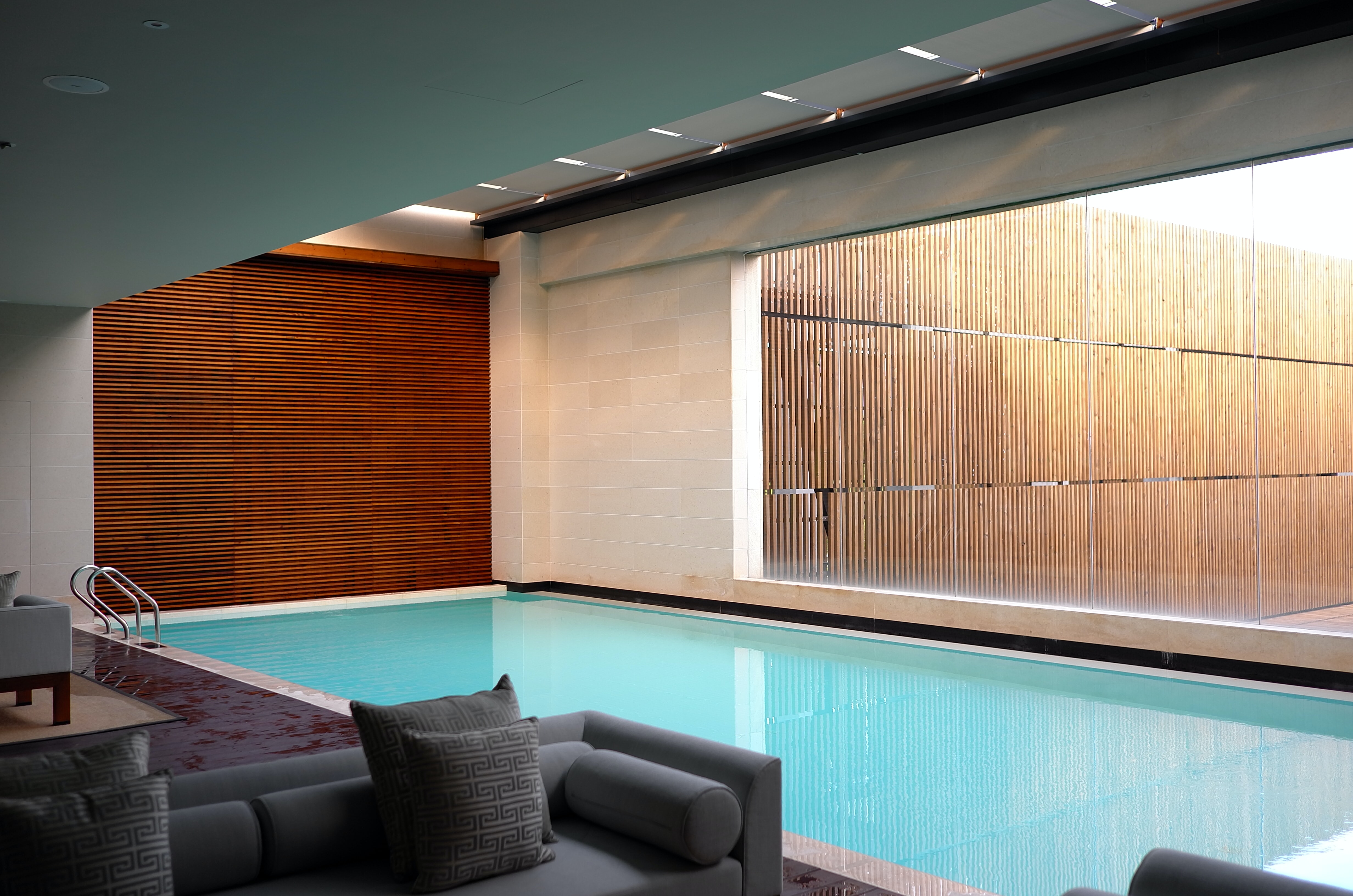 picture of a pool in a spa interior