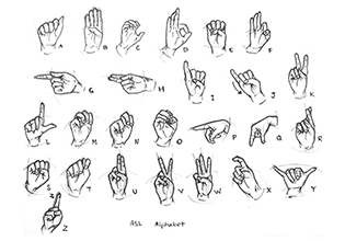 Sketches of hands Page 2