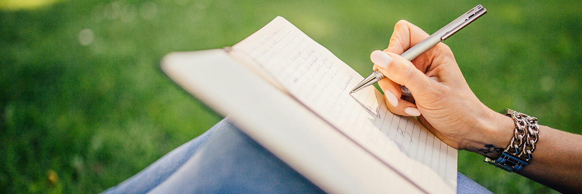 writing in a journal