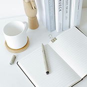 Article 1: A journal on a table