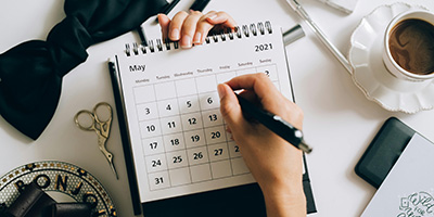 a calander 