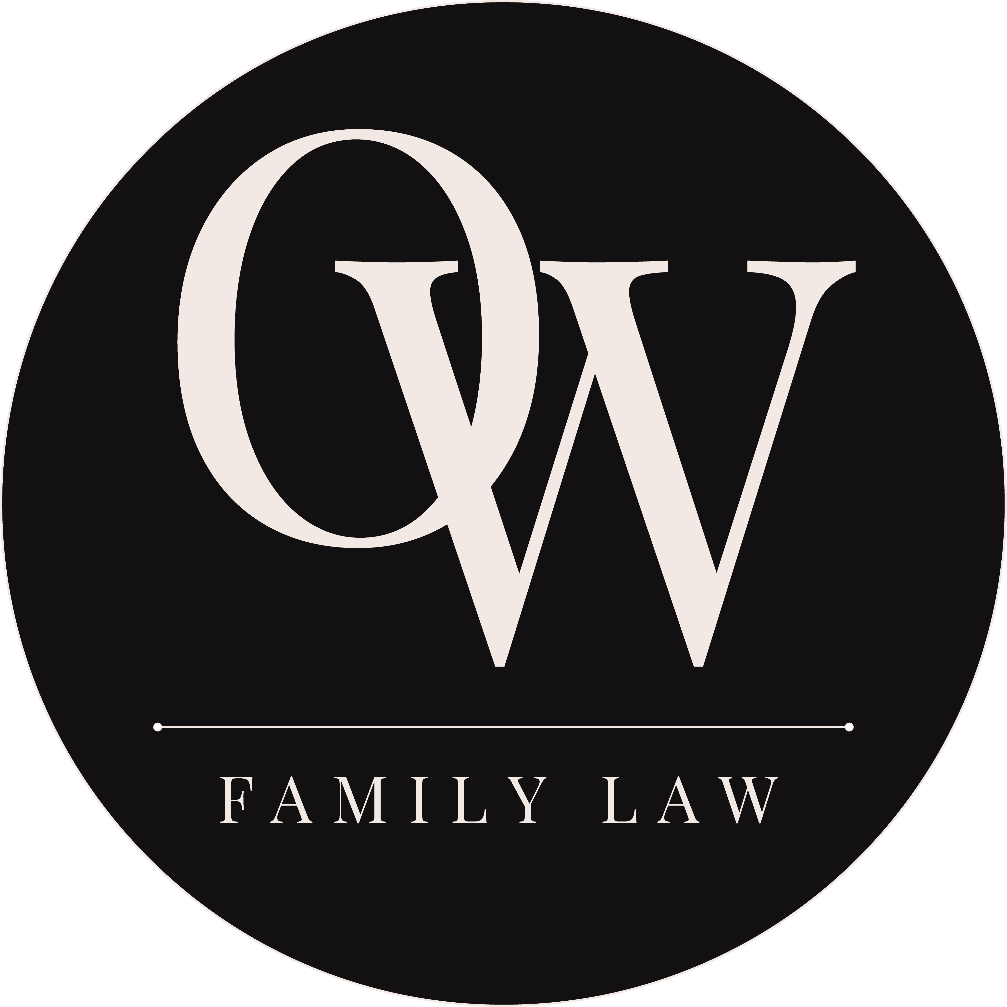 O.W. Family Law Logo
