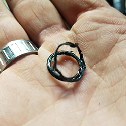 clapped o ring