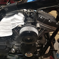 rocker cover and intake