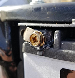 melted terminal