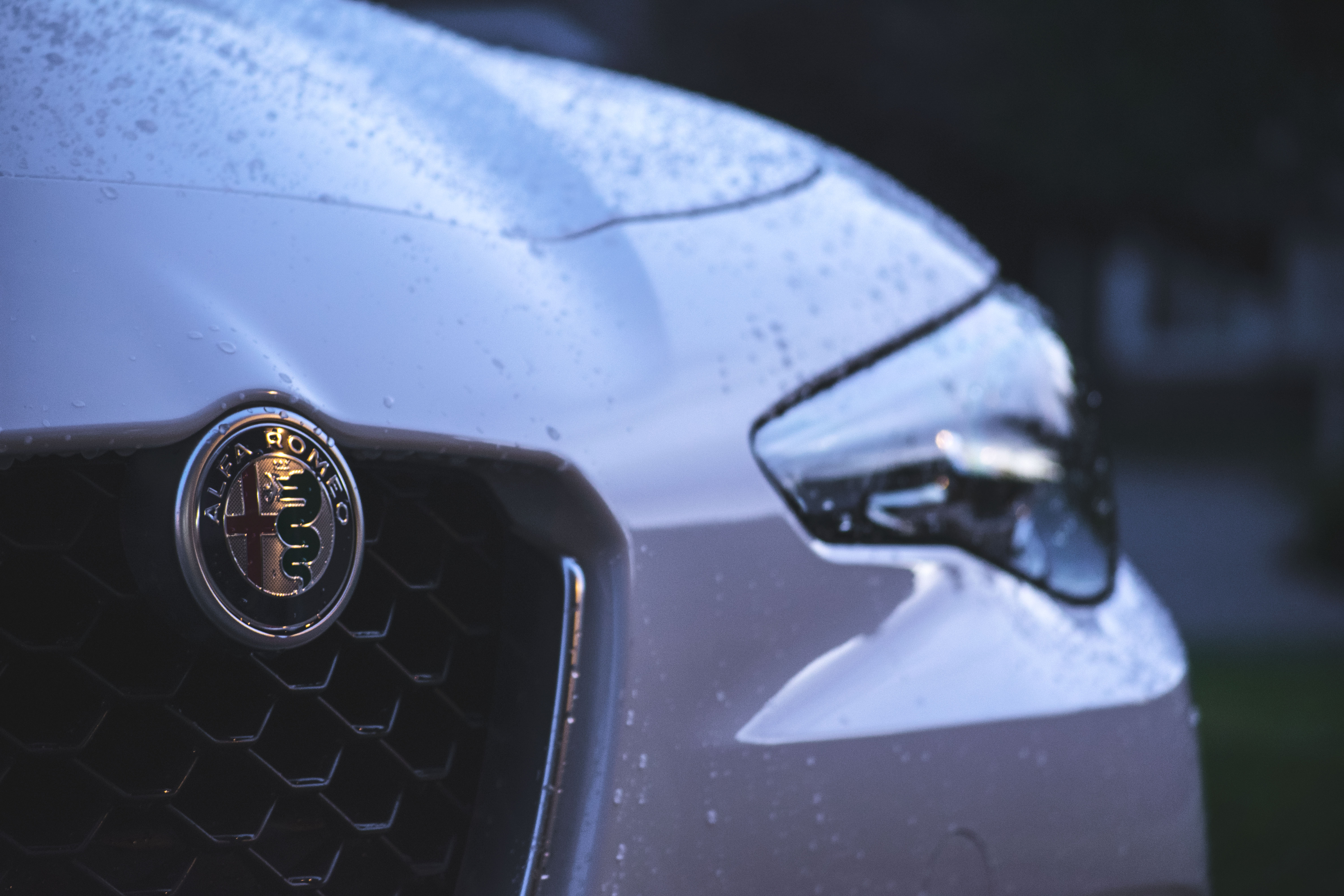 Alfa Romeo Guilia front end