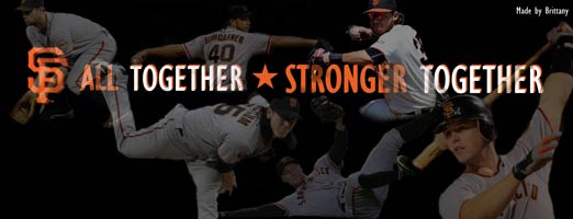 San Francisco Giants themed Facebook cover background made with Photoshop