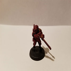 Pointing Fire Warrior