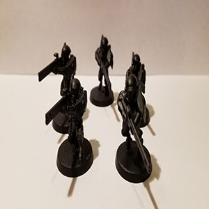 A group of primed Fire Warriors